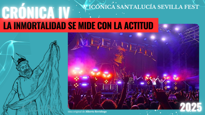 MEGADETH, metal, Angelus Apatrida, Icónica, Sevilla, Música, Partitura para el Fuego, trickster