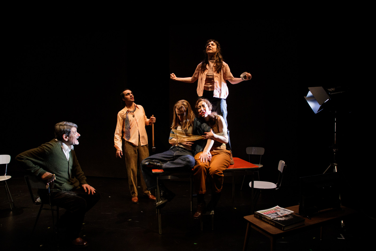 VULCANO, Victoria Szpunberg, Andrea Jiménez, CDN, Alberto Revidiego, EIDÔLON, Aristófocles eterno, Teatro Central