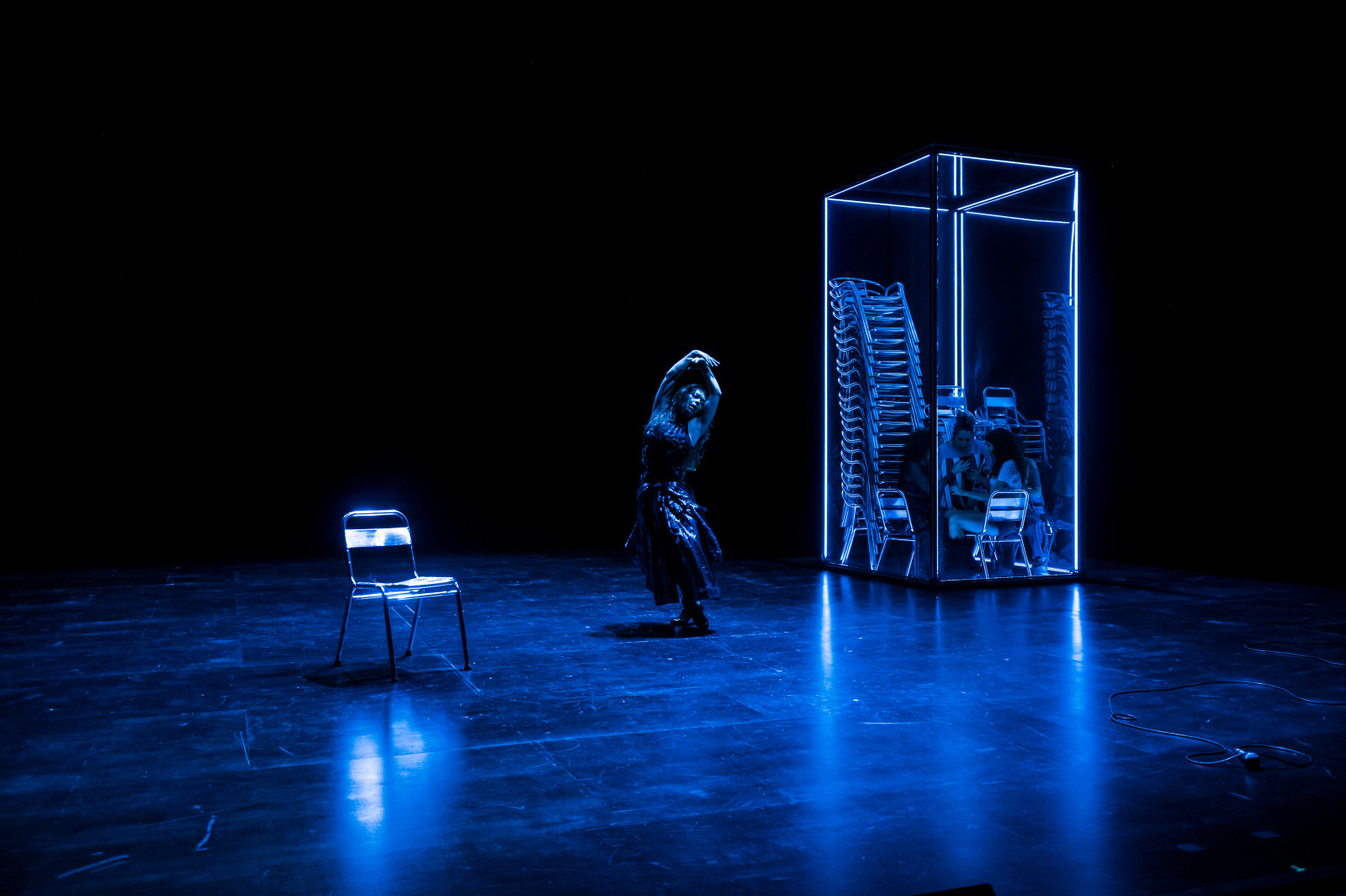 Rocio Molina, Calentamiento, Alberto Revidiego, EIDÔLON, Aristófocles eterno, Teatro Central