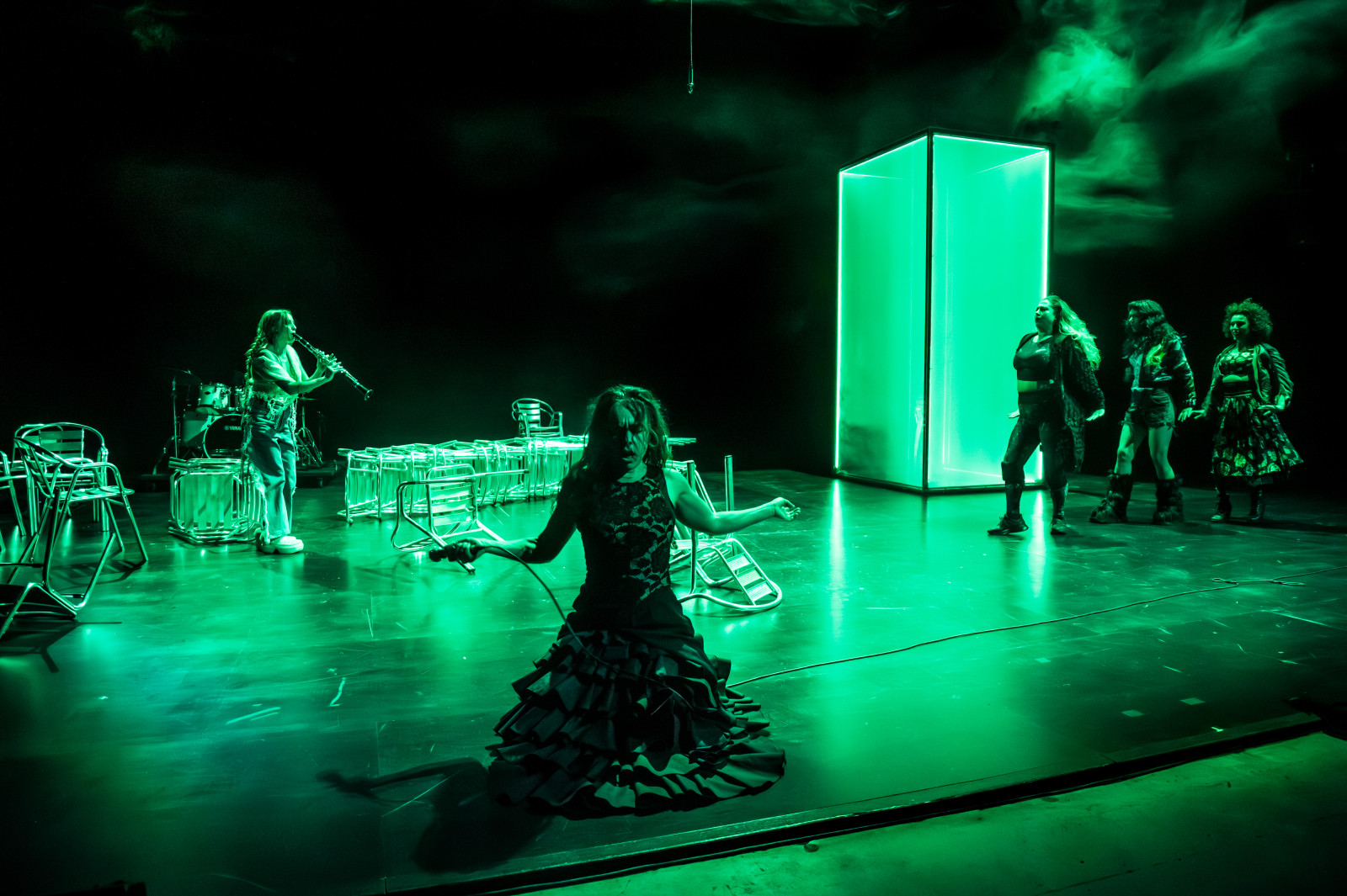 Rocio Molina, Calentamiento, Alberto Revidiego, EIDÔLON, Aristófocles eterno, Teatro Central