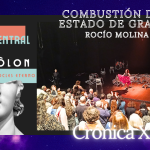 COMBUSTIÓN DEL ESTADO DE GRACIA – Rocío Molina – “CALENTAMIENTO” Rocio Molina, Calentamiento, Alberto Revidiego, EIDÔLON, Aristófocles eterno, Teatro Central