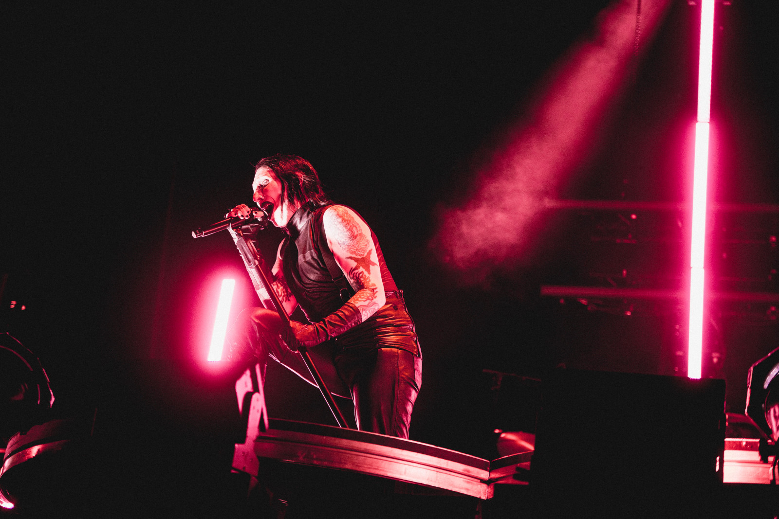 Marylin Manson, Icónica Santalucía Sevilla Fest, Icónica, Alberto Revidiego, Partitura para el Fuego, Vilama, rock, festival, Sevilla
